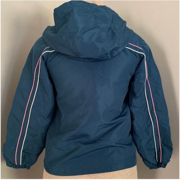 Oshkosh Girl's Hooded Jacket Full Zip and Snap Closure Size 7 - Picture 2 of 10